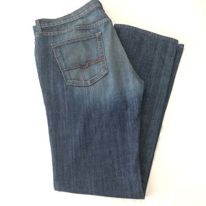 Seven 7 For All Mankind Button Fly Jeans Size 38
